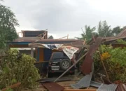 Puluhan Rumah Warga Rusak Akibat Puting Beliung di Luwu