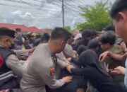 Tuntut Keadilan Kasus Kematian Feni Ere, Puluhan Massa Demo Polres Palopo